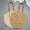 Round Straw Beach Bag view 2