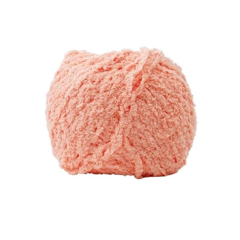 50 g/Lot Plush Soft Velvet Crochet Yarn for Bags, Pillows, and Dolls (Color: 25)