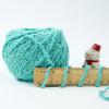 50 g/Lot Plush Soft Velvet Crochet Yarn for Bags, Pillows, and Dolls (Color: 25) view 2