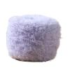3-Piece Soft Plush Wool-Acrylic Fancy Loop Yarn for Knitting, Crochet, and Weaving, Solid Color (Color: 17) view 2