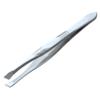 Janasiba Silver-Tone Stainless Steel 3.5-Inch Eyebrow Tweezers view 1