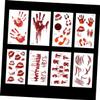 Halloween Stickers, 36 Sheets with Bloodstains, Scars and Sutures view 2