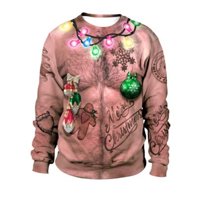 Mzshne Ugly Christmas Sweatshirt Unisex