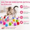 Vebetter Felt Balls for Cats, 20 Count, 5 cm view 3