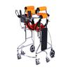 HXRLSIPO Walking Aid with Brakes, 6 Wheels, Foldable and Height-Adjustable view 1