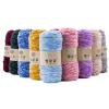 100 g Velvet Yarn, Plush Chenille Yarn for Crochet and Knitting (Color 30) view 2
