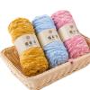 100 g Velvet Yarn, Plush Chenille Yarn for Crochet and Knitting (Color 30) view 3