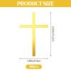 URROMA Cupcake Toppers with Gold Cross, 20 Pieces view 2
