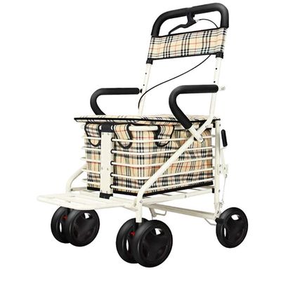 HXRLSIPO Rollator Walker with Lightweight Seat for Shopping