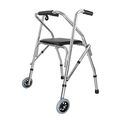 HXRLSIPO Adjustable Folding Aluminum Walker