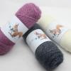 75 g Soft, Long Squirrel Cashmere Yarn, Fine Worsted Hand-Knitting Yarn for Sweaters and Scarves (Color: 1 pc 24) view 4