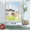 Self-Adhesive Window Insect Screen, 100 x 180 cm view 2