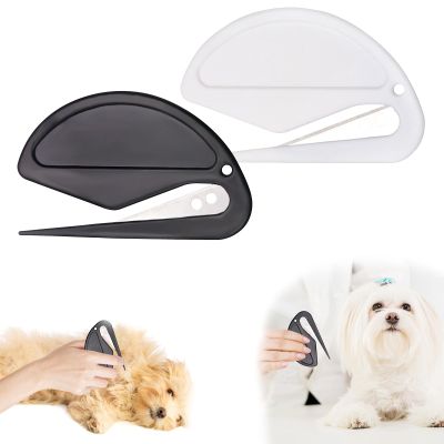 12-Piece Pet Detangling and Hair Removal Comb Set for Cats and Dogs (2 Pieces)