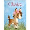 UOOYAA Personalized Baby Blanket with Name – Custom Flannel Blanket for Babies view 1