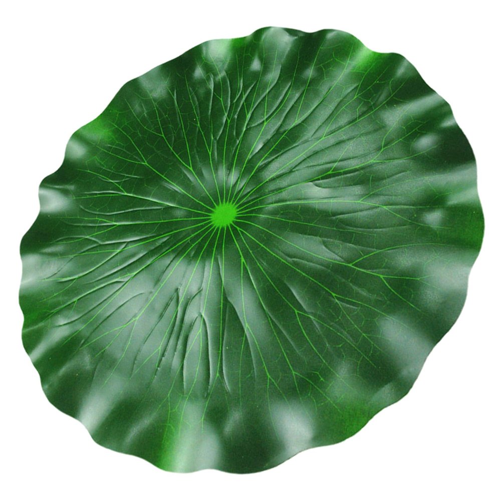 CIYODO Floating EVA Lotus Leaf, Realistic Green, 1 Piece