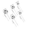 Cabilock 108 Silver Foam Cake Decoration Balls with Wire, Shiny Cake Toppers for Birthdays, Parties and Festive Cakes view 2