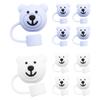 Hsthe Sea 10-Piece Silicone Straw Covers for Stanley Tumblers view 1