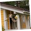 VANZACK Coconut Shell Birdhouse with Ladder view 3