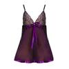 WILLBEST Black Babydoll Lingerie Set for Women, Yellow Cotton Underwear, Bra and Thong Set, Bustier, Bodystocking view 2