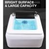 OHaGin Foot Spa Bath with Colorful Light, Automatic Drainage, and Adjustable Hot/Cold Water view 2