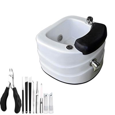 Oval Acrylic Foot Spa with Adjustable Temperature