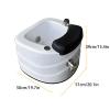 Oval Acrylic Foot Spa with Adjustable Temperature view 2