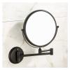 HDVLXZLY Black Retro European 8-Inch Vanity Mirror with 3× Magnification view 2