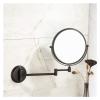 HDVLXZLY Black Retro European 8-Inch Vanity Mirror with 3× Magnification view 3