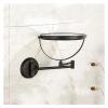 HDVLXZLY Black Retro European 8-Inch Vanity Mirror with 3× Magnification view 4