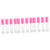 TOVINANNA 12-Piece Empty Reusable Plastic Containers for Cosmetics, Lip Balm and Liquids view 1