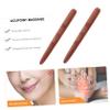 TOVINANNA 5-Piece Acupressure Massage Stick Set, Multifunctional Foot Massage Tools, Natural Wood view 2