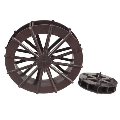 Kisangel 2-Piece Rotating Fountain Wheel
