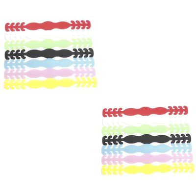 FOMIYES 30-Piece Mask Strap Extension Hooks, Adjustable Ear Protectors, Flexible and Non-Slip, Assorted Colors