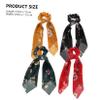 MAGICLULU 3 Sets of 4 Printed Fabric Hair Ties view 3