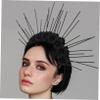 MAGICLULU 2-Piece Gothic Flower Headbands for Women and Girls view 3