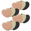 FRCOLOR 6 Pairs Mesh and Foam Forefoot Pads with Cushioning, Comfortable High-Heel Insoles, Non-Slip Ball-of-Foot Pads for Women view 1