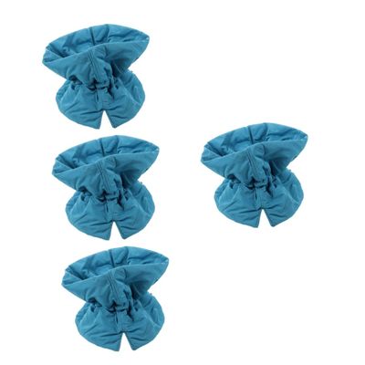 Supvox 4-Piece Surgery Recovery Collars for Cats, Adjustable Soft Breathable Protective Cones for Postoperative Care
