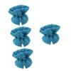 Supvox 4-Piece Surgery Recovery Collars for Cats, Adjustable Soft Breathable Protective Cones for Postoperative Care view 1