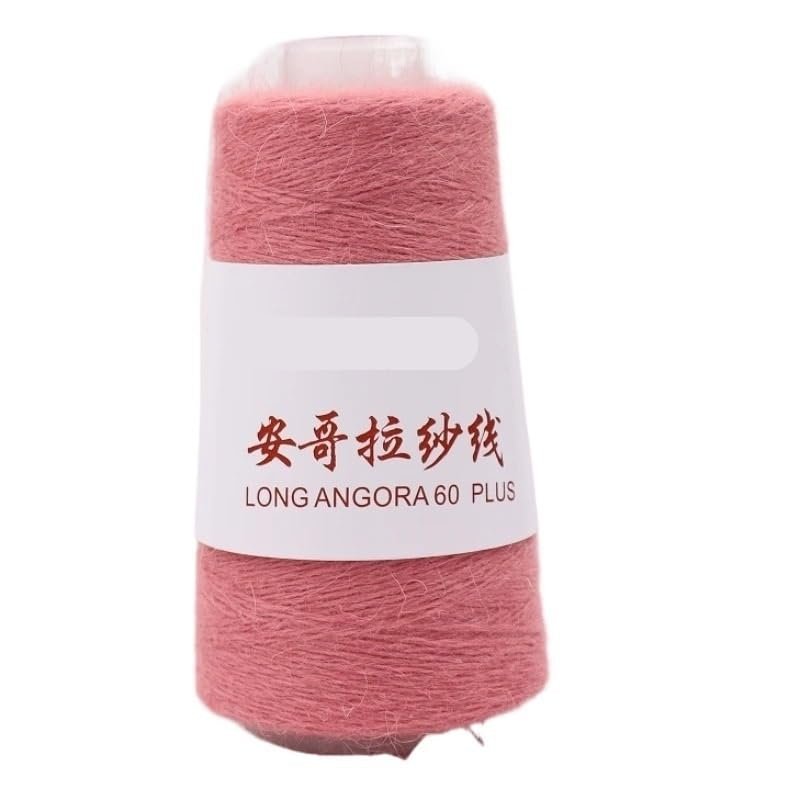 50 g Plush Cashmere Mink Yarn for DIY Hand Knitting, Warm and Soft (Color: 246)