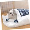 VILLFUL Cat Sleeping Bag Pet Bed Tent, Warm Enclosed Cat House view 4