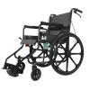 BKEKM Lightweight Foldable Wheelchair with Hand Brakes view 1