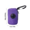 Dog Waste Bag Dispenser | Mesh Fabric Holder view 2