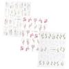 Healeved 9-Sheet Flower Nail Stickers view 1