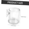 Yardwe Transparent Acrylic Fish Feeding Ring view 4