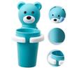Wall-Mounted Kids' Toothbrush Holder with Rinse Cup view 3