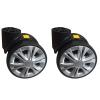 Plug-In Removable Wheel, Disassemblable Universal Luggage Wheel Replacement Parts (Color: CL11-Silver-2Wheels) view 1