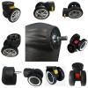 Plug-In Removable Wheel, Disassemblable Universal Luggage Wheel Replacement Parts (Color: CL11-Silver-2Wheels) view 3