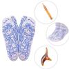 Reflexology Socks with Acupressure Tool for Foot Massage (Women) view 4