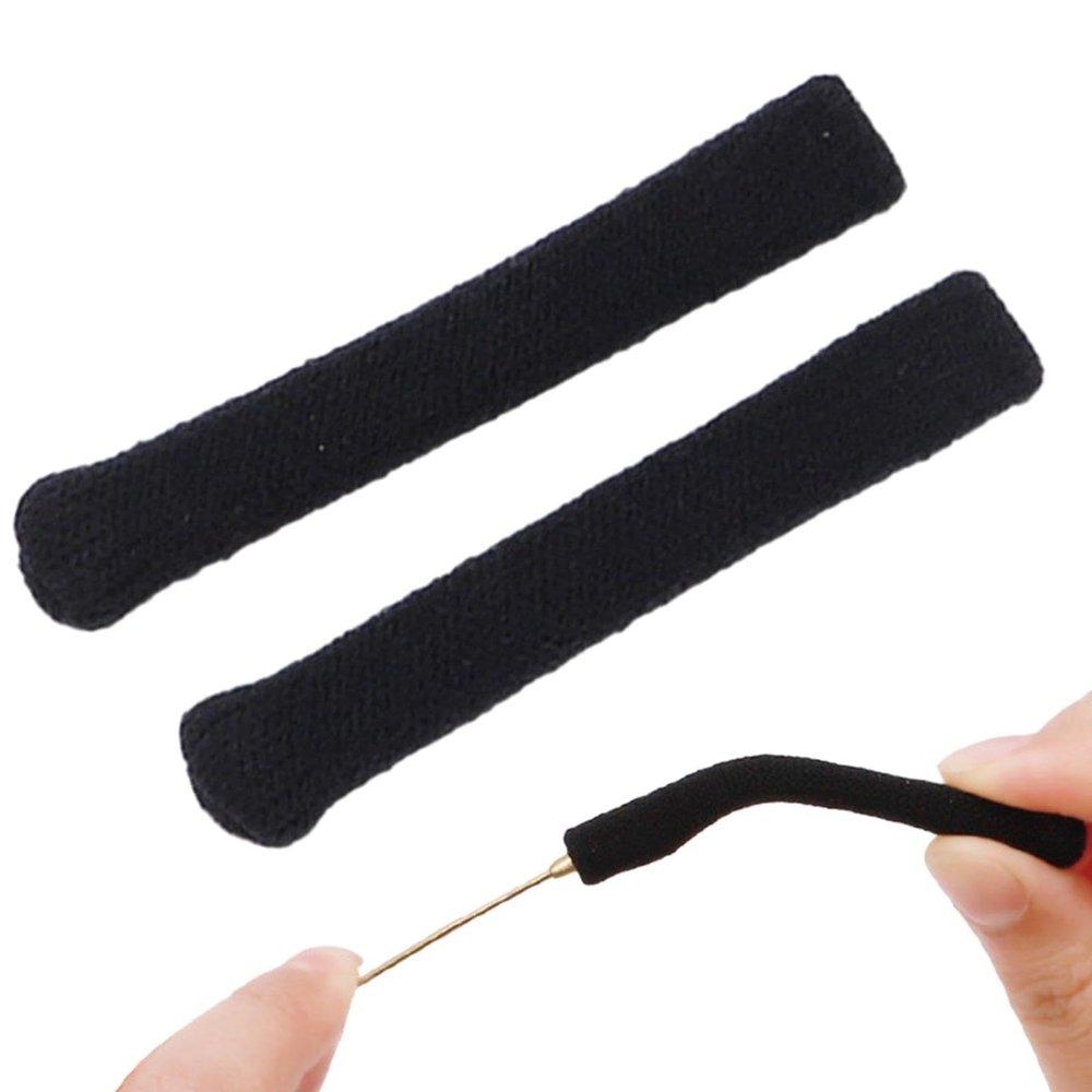 Non-Slip Eyeglass Ear Grips with Adjustable Air Cushions