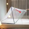 Automatic Foldable Mosquito Net, No Installation, Blue, 135 x 190 x 80 cm / 160 x 200 x 80 cm view 2